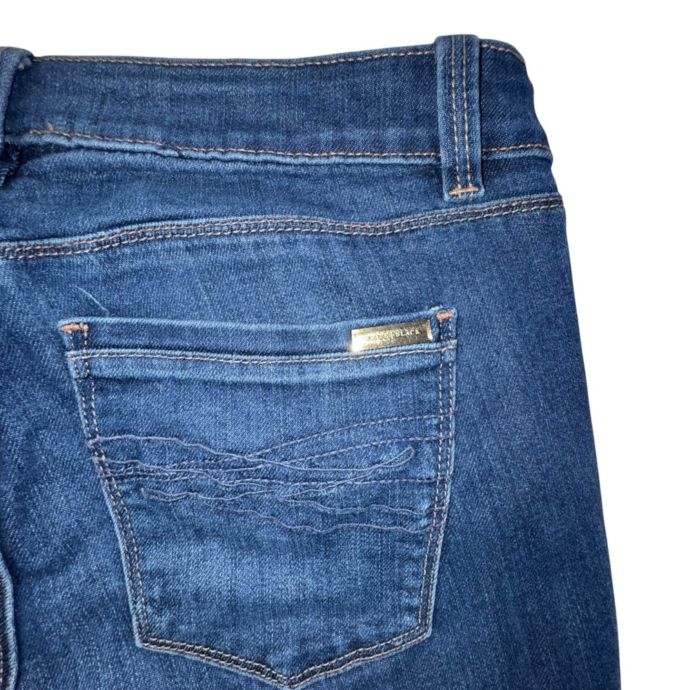 White House Black Market Slim Leg Denim Jeans Stretch Medium Wash Women's 2R - Picture 7 of 9